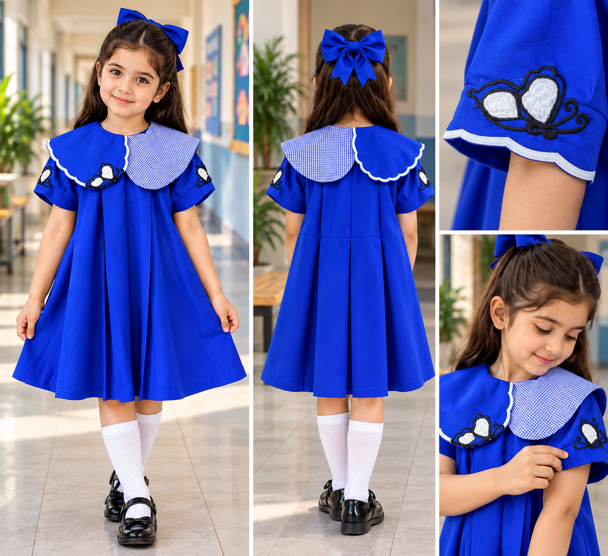 Royal Blue Elegance School uniform
