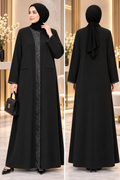 Midnight Grace Abaya